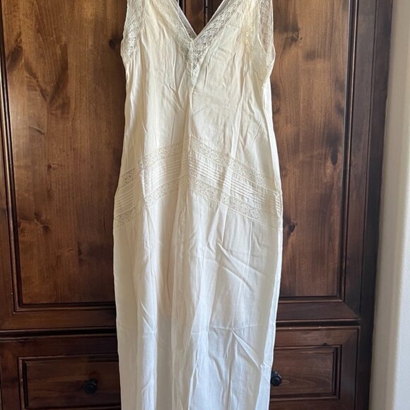 Reformation Julianne Dress Ivory - Size 6 - Picture 4 of 5